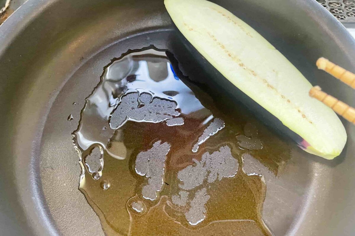 なすの生姜焼き