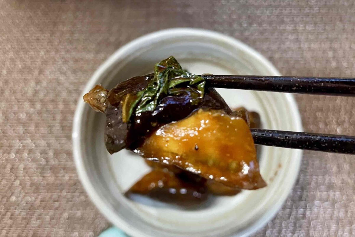 ご飯泥棒なす