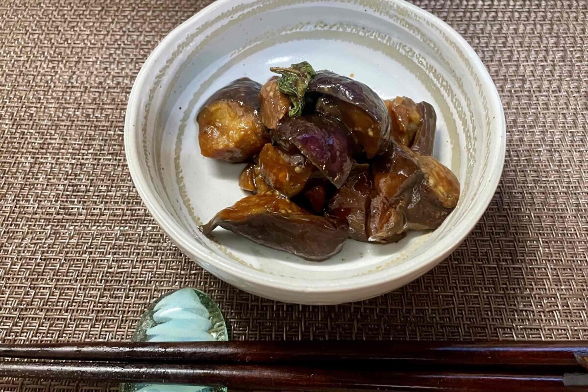 ご飯泥棒なす