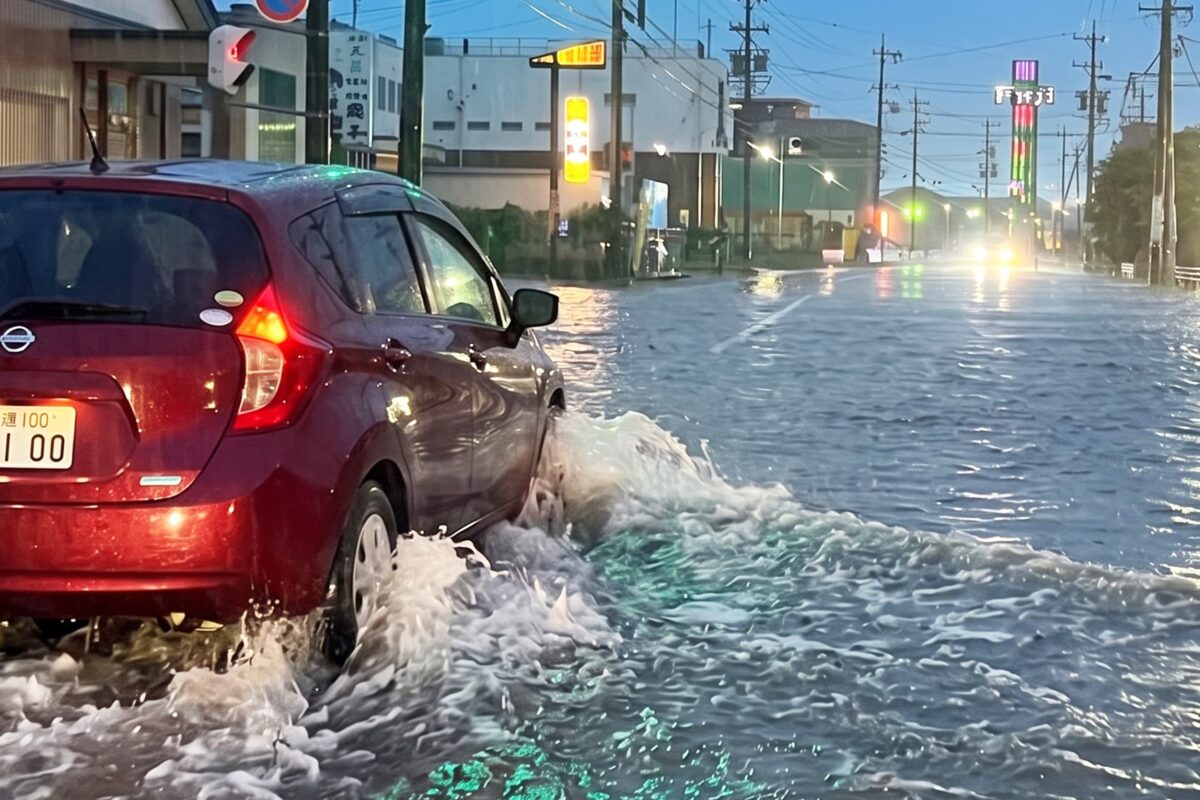 水没・水害・冠水・災害・大雨