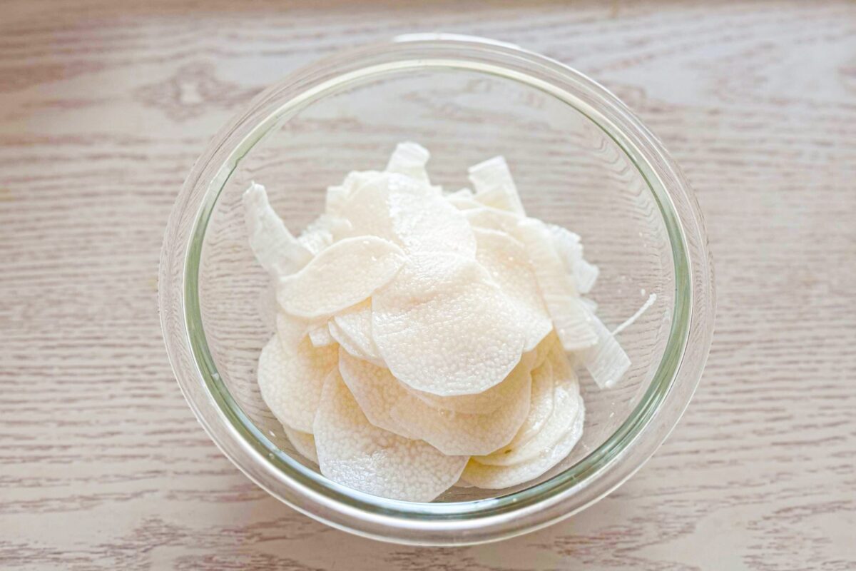 山芋の漬物