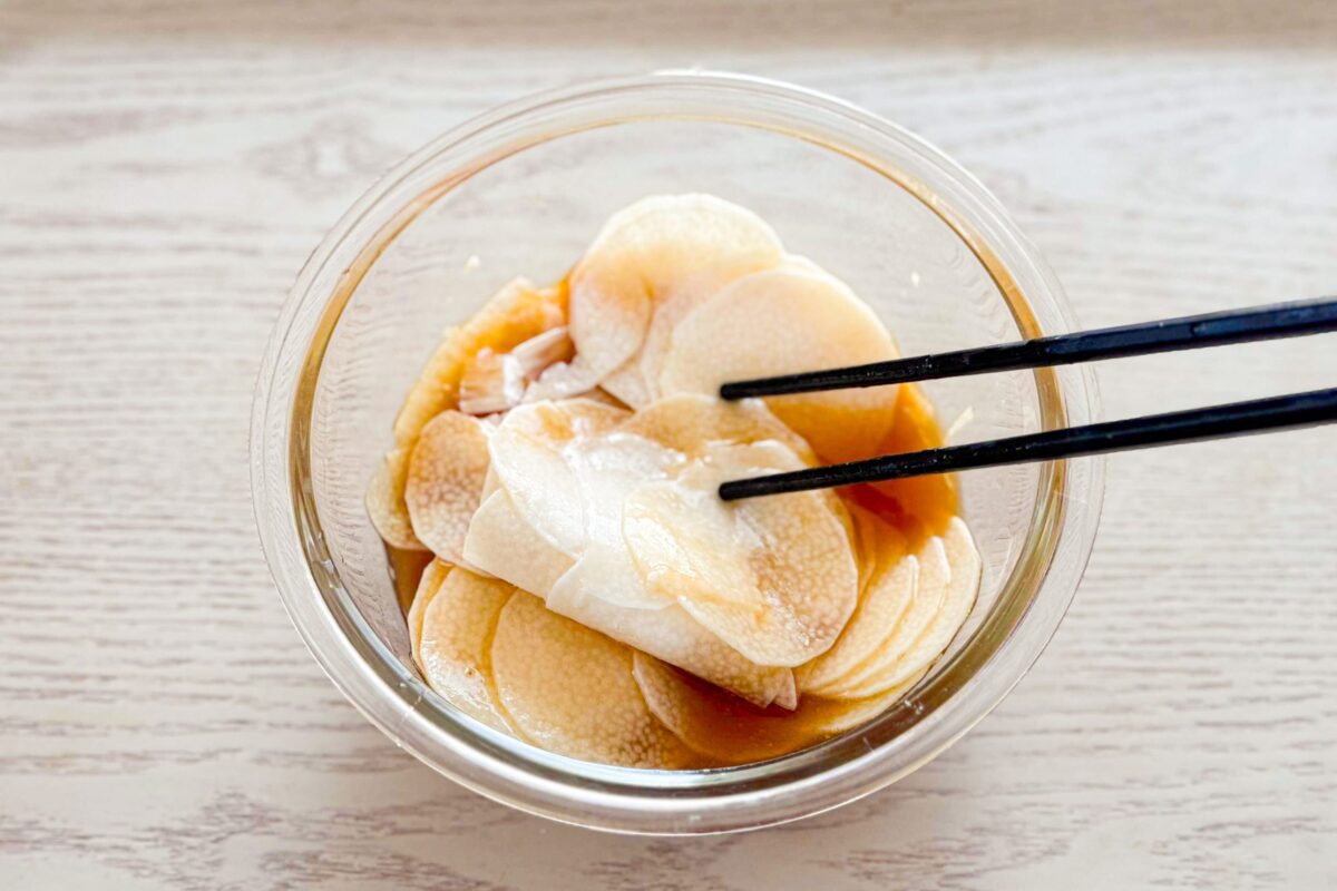 山芋の漬物
