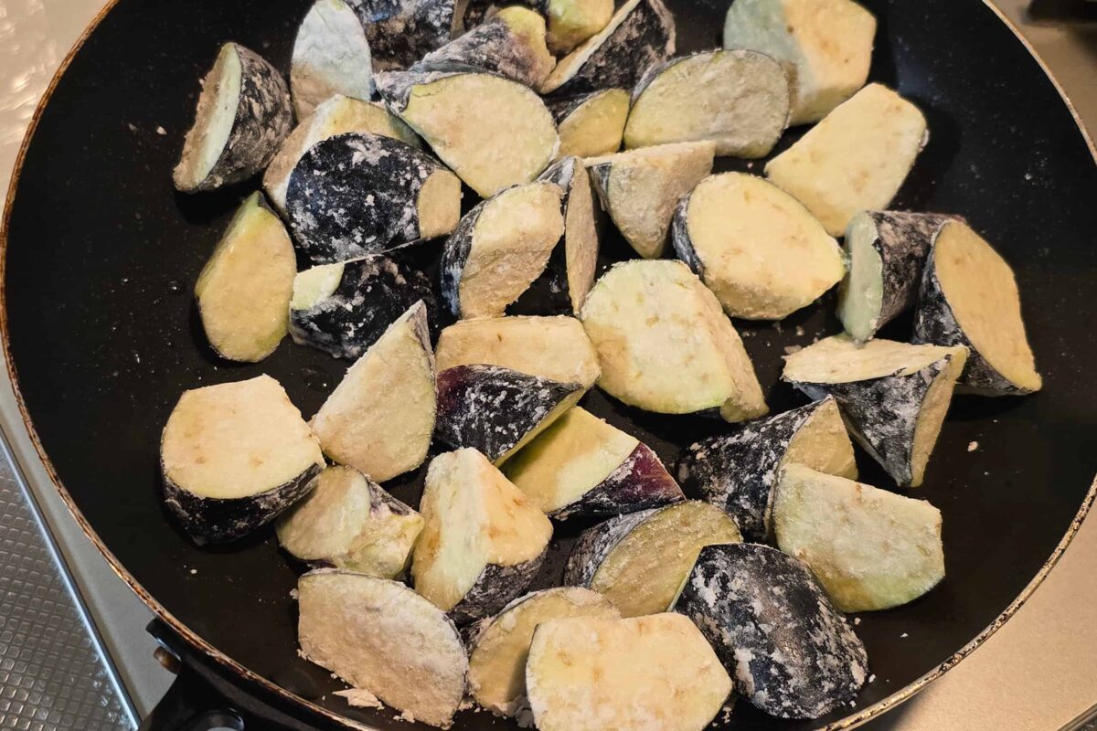 極旨なす料理