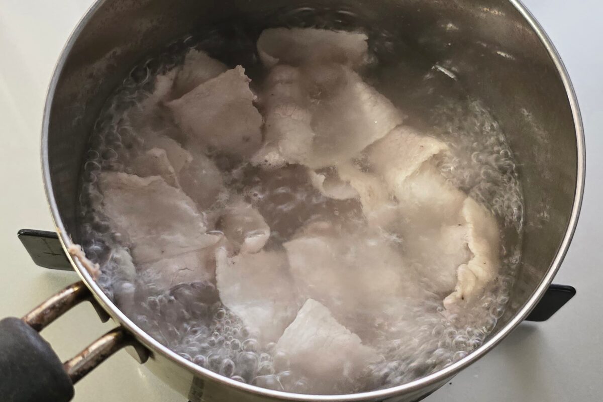 とろナス柚子胡椒つけダレそうめん