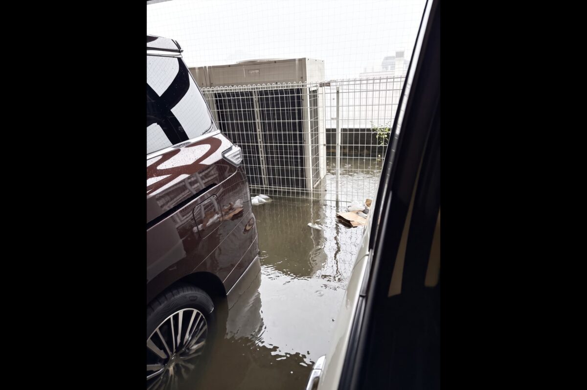 冠水車・浸水車・水害