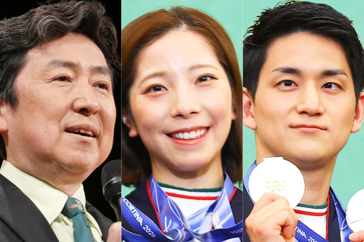 笠井信輔・三浦璃来・木原龍一