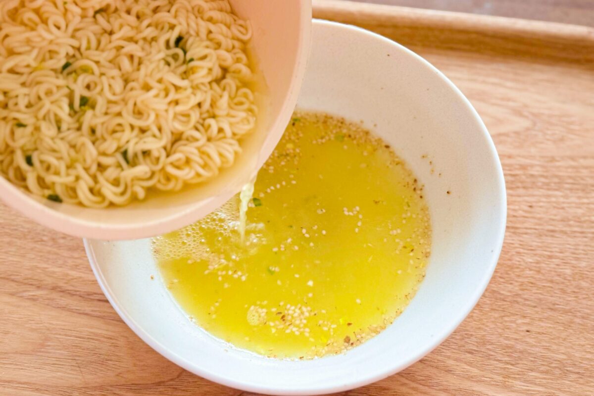 サッポロ一番塩らーめんアレンジ