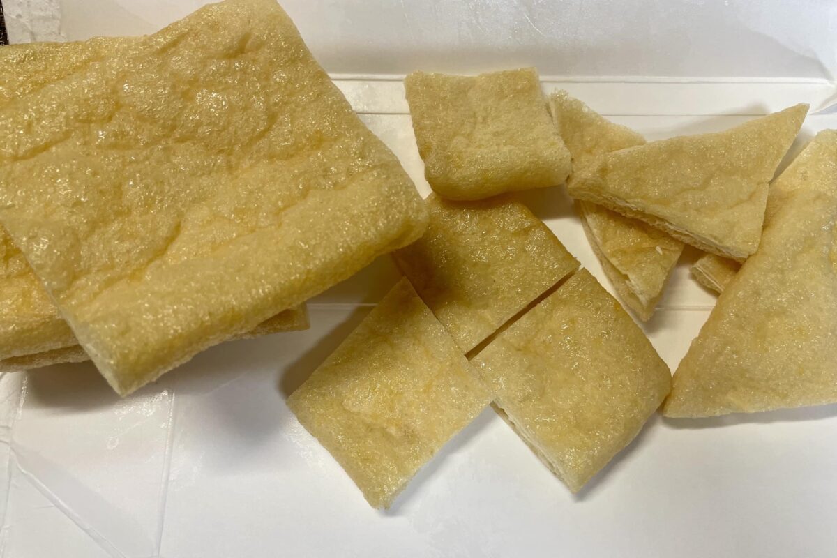 薄揚げの甘煮