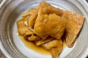 調味料2つ、味しみしみ「薄揚げの甘煮」がコスパ最強　おつまみやごはんのお供に