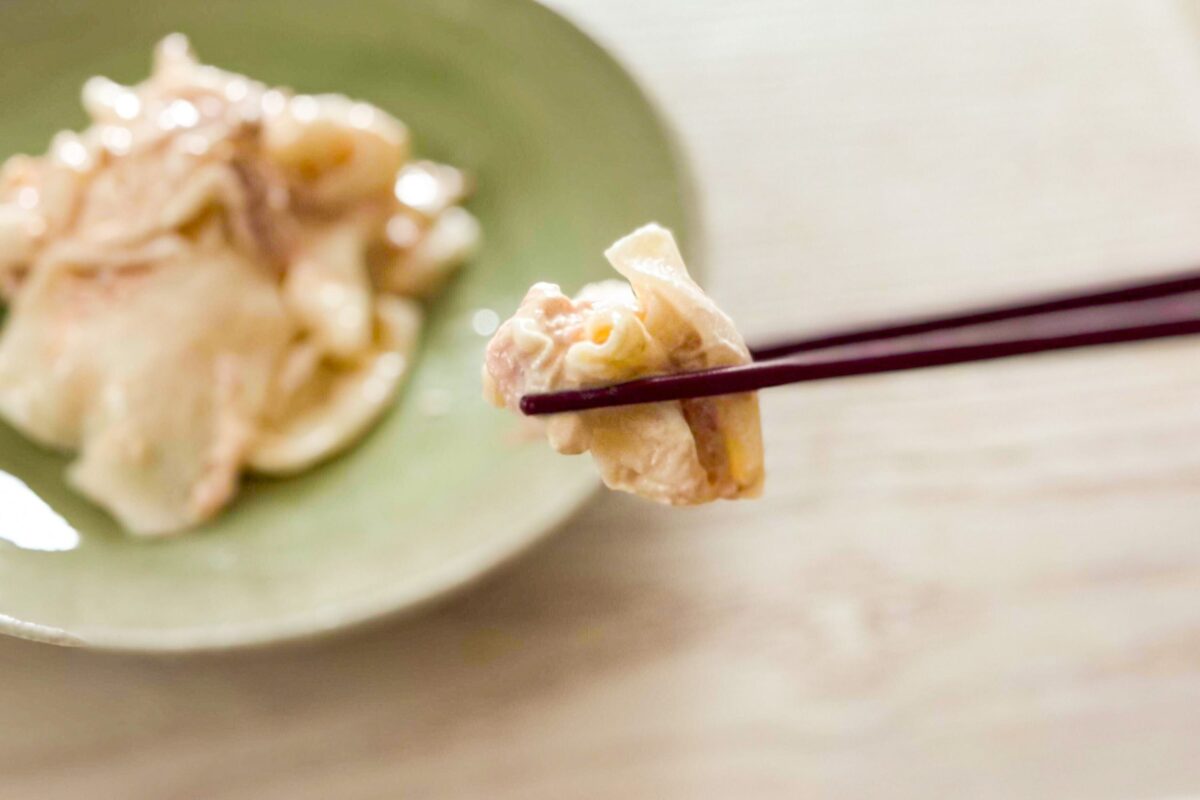 ツナと大根の和え物