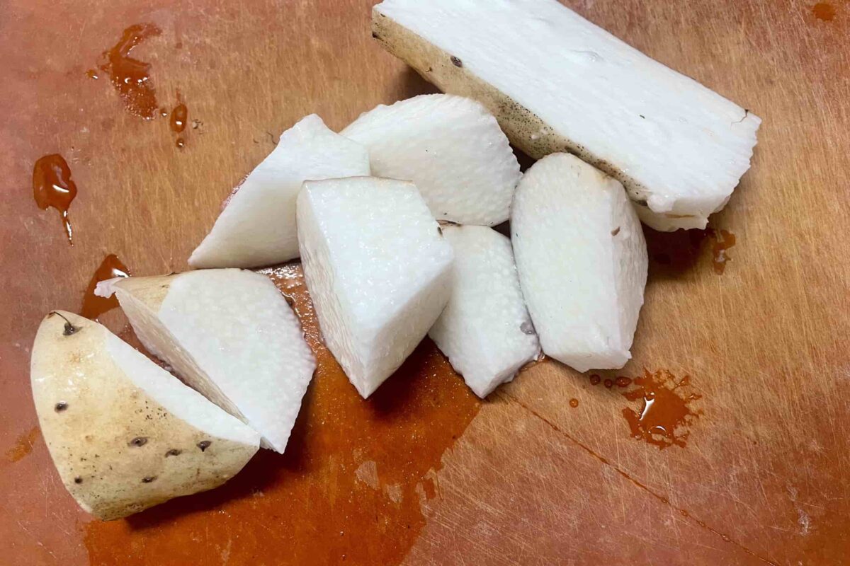長芋の唐揚げ