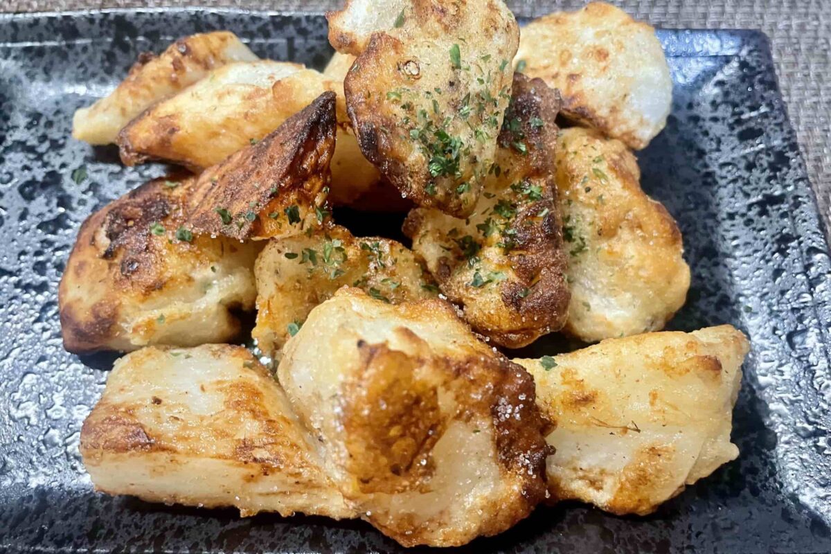 長芋の唐揚げ