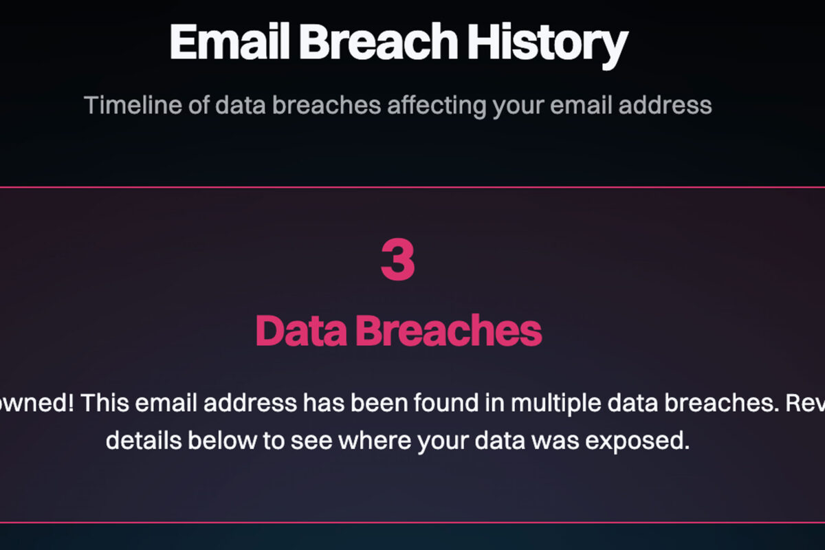 Have I Been Pwned?