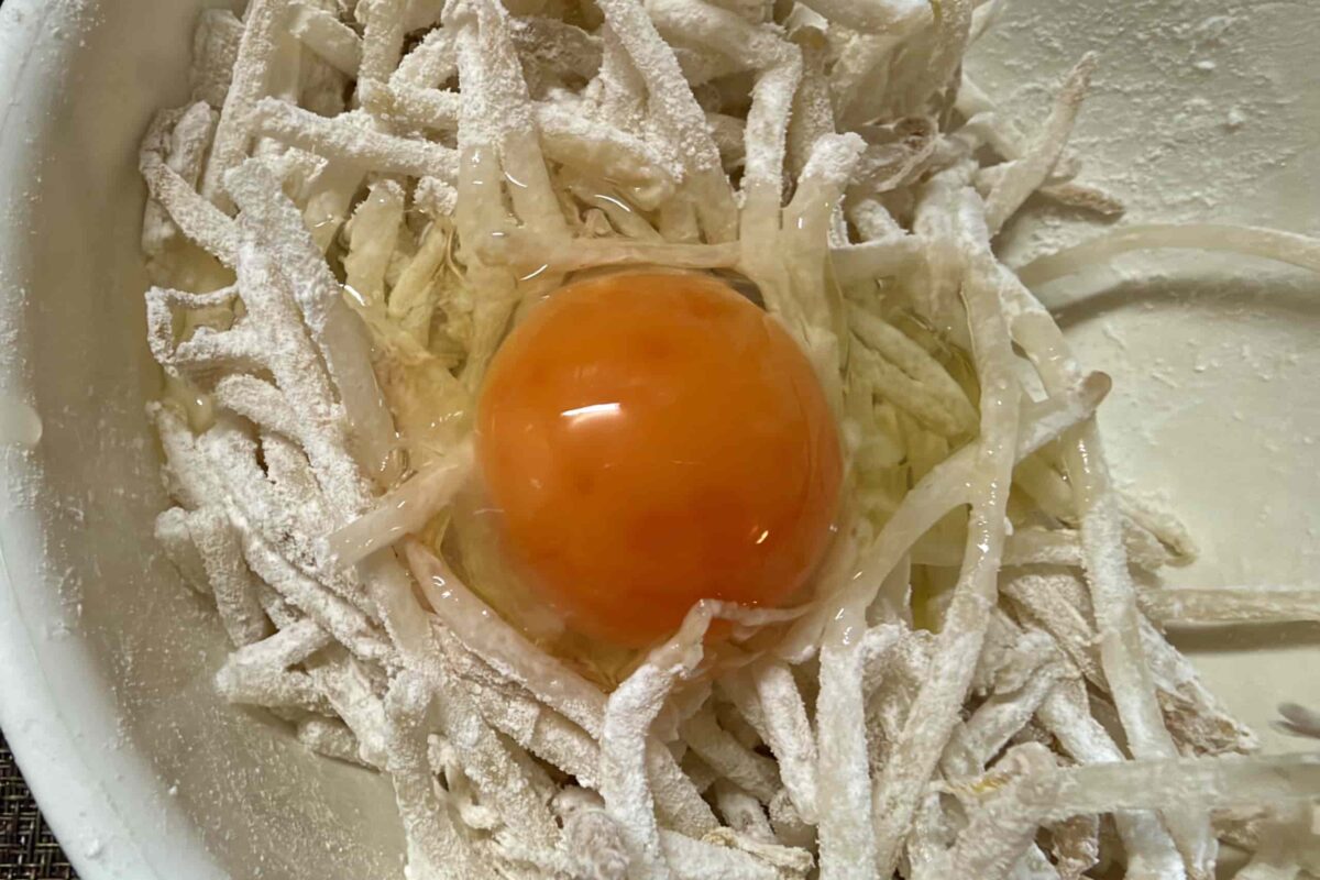 もやしのお好み焼き風