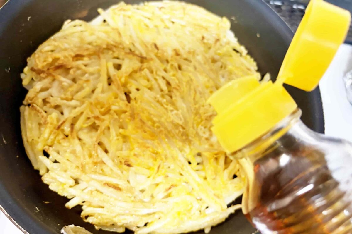 もやしのお好み焼き風