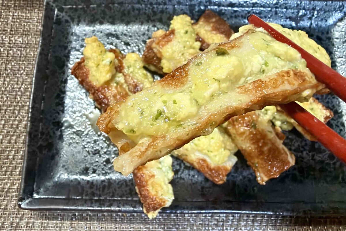 ちくわの磯辺揚げ