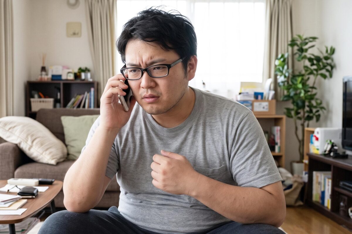 携帯電話・詐欺電話・困惑