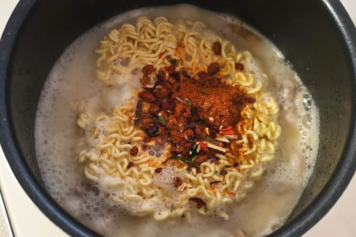 辛ラーメンアレンジ