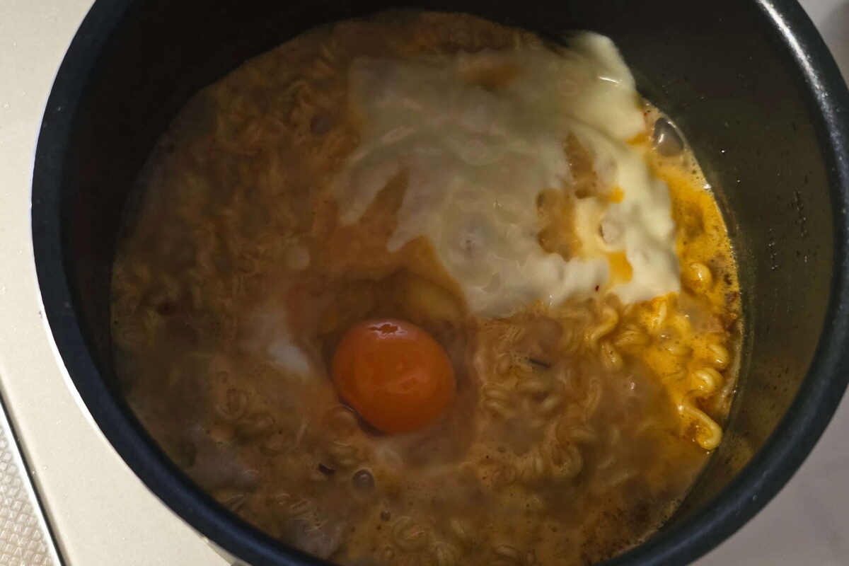 辛ラーメンアレンジ