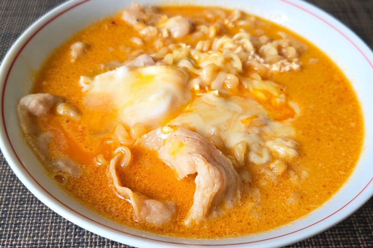 辛ラーメンアレンジ